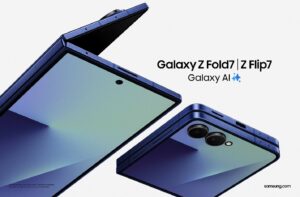 Samsung Galaxy Z Fold 7 open view with large AMOLED display